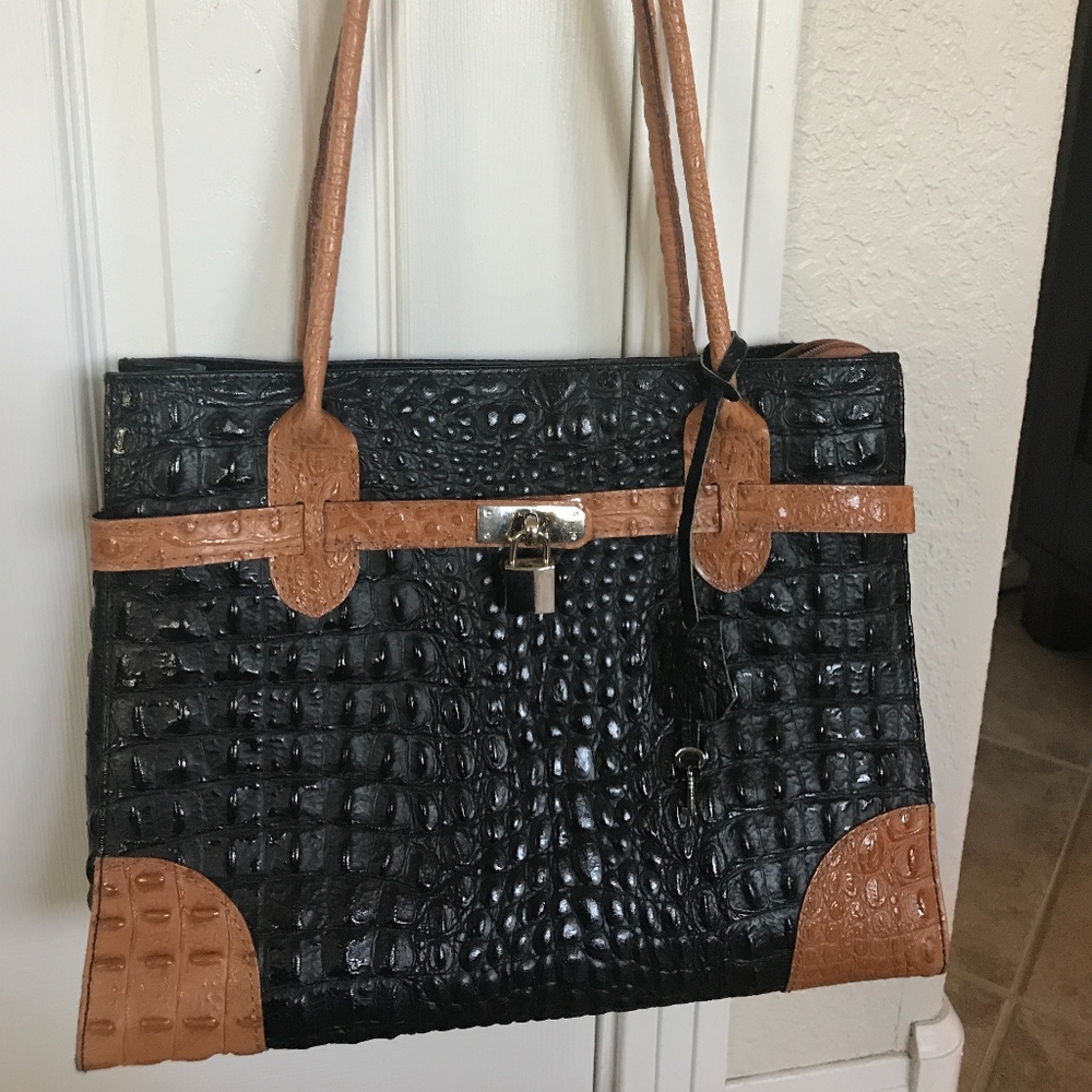 Borse in Pelle Italian Leather Handbag